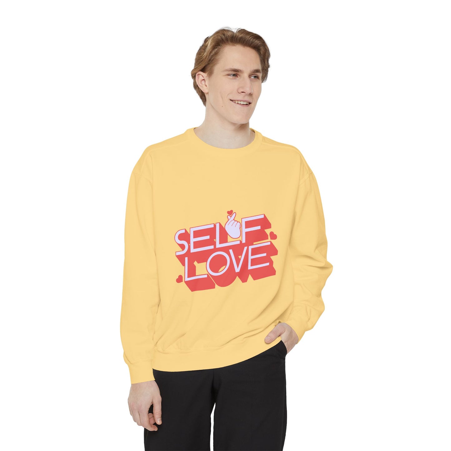 Valentine Sweatshirt, Love Gift Pullover, Romantic Sweater, Heart Print Jumper, Cozy Relationship Apparel, Pink Red Valentine's Day Top