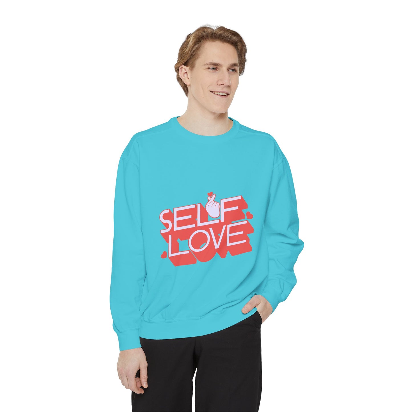 Valentine Sweatshirt, Love Gift Pullover, Romantic Sweater, Heart Print Jumper, Cozy Relationship Apparel, Pink Red Valentine's Day Top