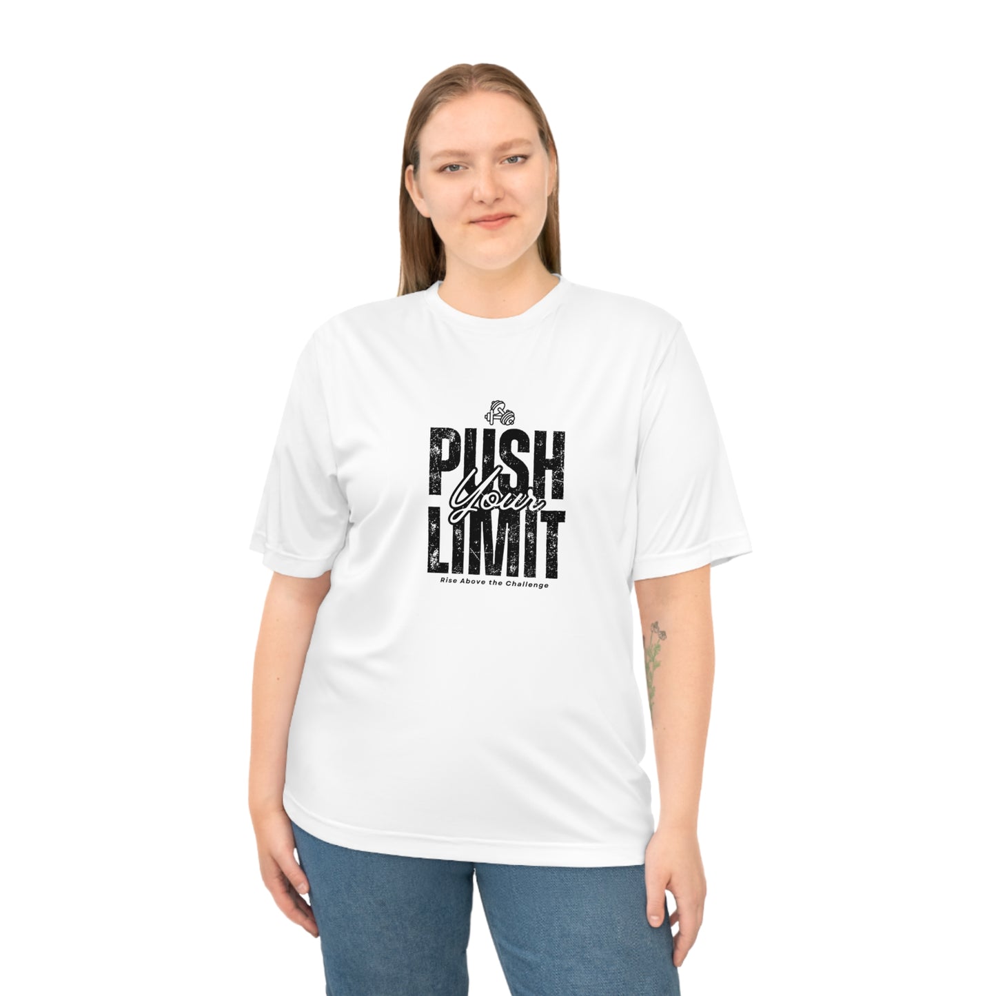 Motivational Performance T-shirt for Athletes, Gym Apparel, Workout Shirt, Fitness Gift, Inspirational Tee, Casual Wear