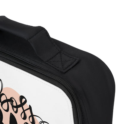 Stylish Lunch Bag for Boss Babes - Insulated Tote for Work, School, Travel, Gift Idea for Women, Motivational Lunchbox