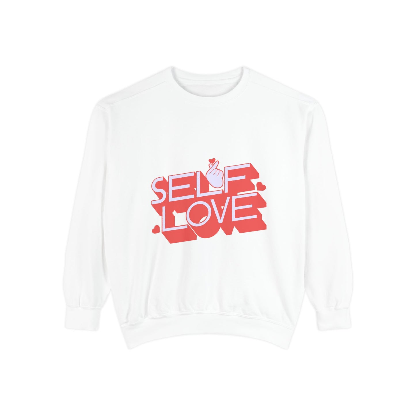 Valentine Sweatshirt, Love Gift Pullover, Romantic Sweater, Heart Print Jumper, Cozy Relationship Apparel, Pink Red Valentine's Day Top