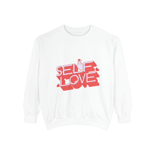 Valentine Sweatshirt, Love Gift Pullover, Romantic Sweater, Heart Print Jumper, Cozy Relationship Apparel, Pink Red Valentine's Day Top