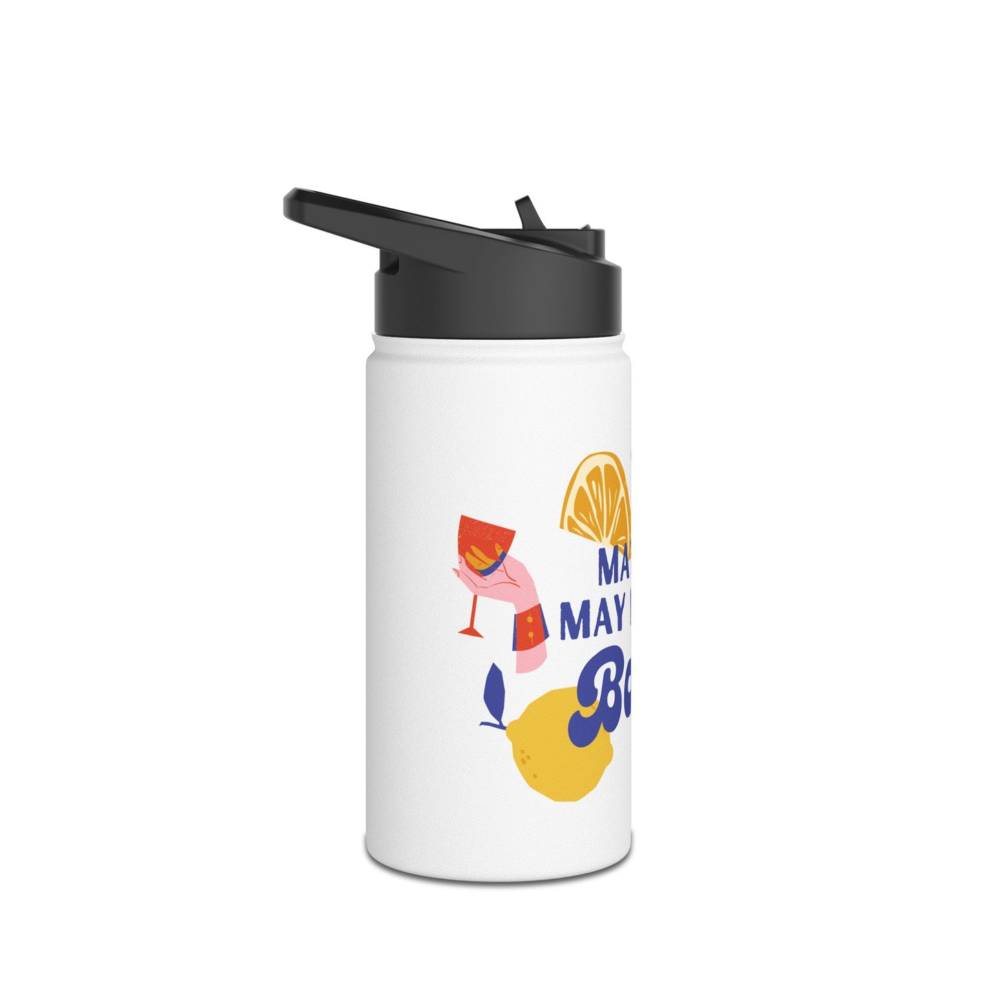 Funny Stainless Steel Water Bottle - Perfect for Parties, Gifts, Outdoor Adventures, Humor, Summer Celebrations