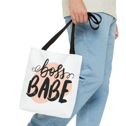 Boss Babe Tote Bag | Motivational Carry-All | Stylish Reusable Shopping Bag, Gift for Entrepreneurs, Work Tote, Chic Accessory