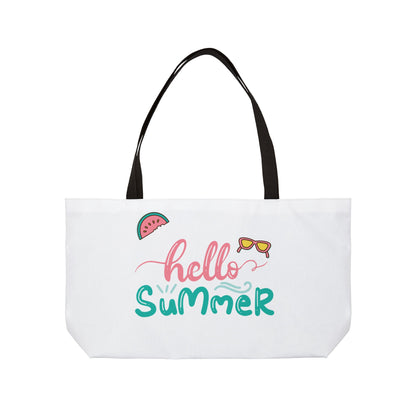 Summer Vibes Weekender Tote Bag | Perfect for Beach Days, Travel, Picnics, Gifts, or Weekend Getaways