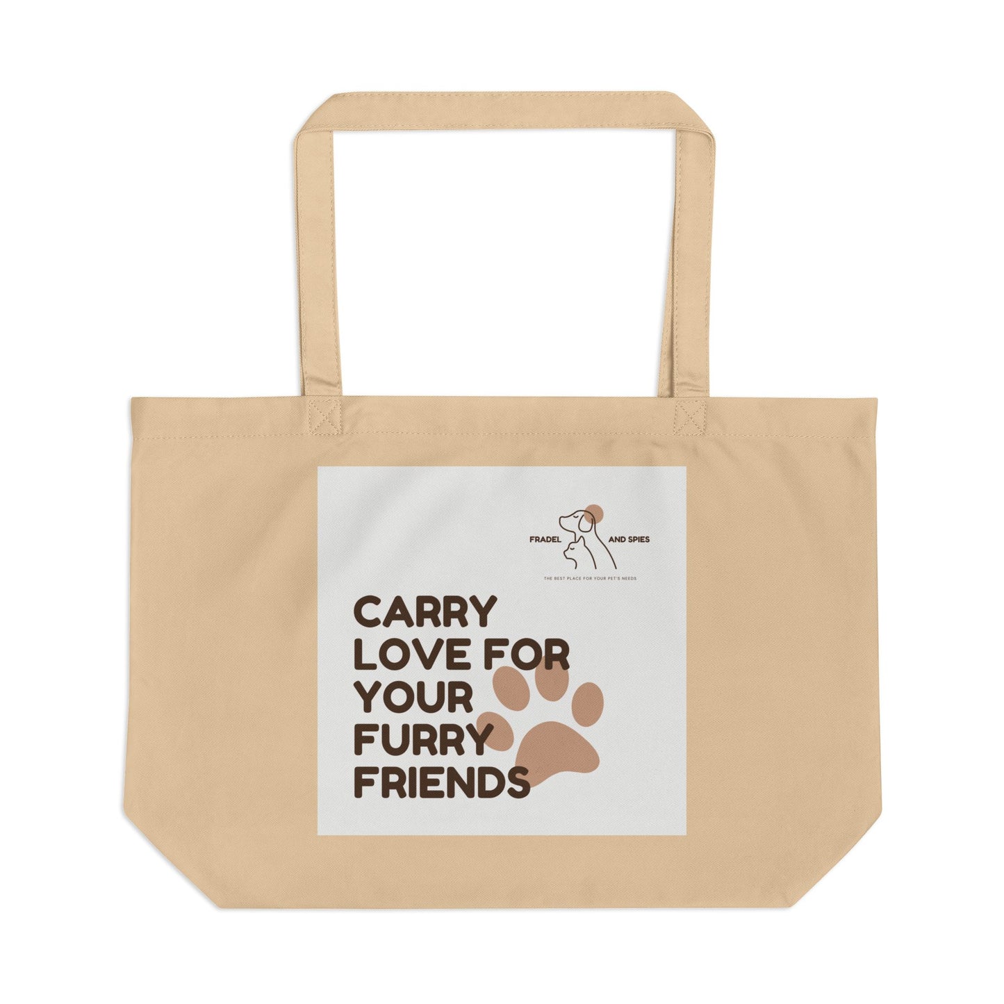Eco-Friendly Pet Lover Tote Bag - Carry Love for Your Furry Friends, Gift for Dog/Cat Owners, Reusable Shopping Bag, Sustainable Pet [...]