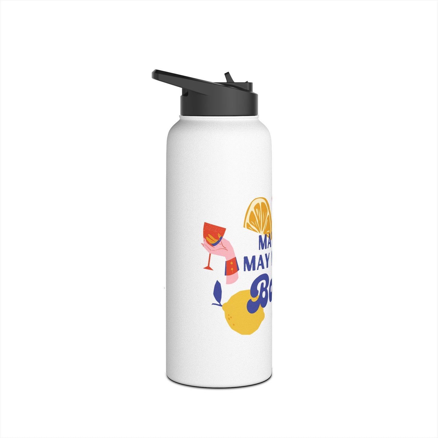 Funny Stainless Steel Water Bottle - Perfect for Parties, Gifts, Outdoor Adventures, Humor, Summer Celebrations