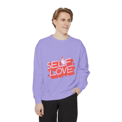 Valentine Sweatshirt, Love Gift Pullover, Romantic Sweater, Heart Print Jumper, Cozy Relationship Apparel, Pink Red Valentine's Day Top