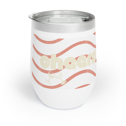 Chill Wine Tumbler | Fun and Stylish Drinkware for Relaxation, Wine Lovers Gift, Outdoor Parties, Cozy Evenings, Holiday Celebrations