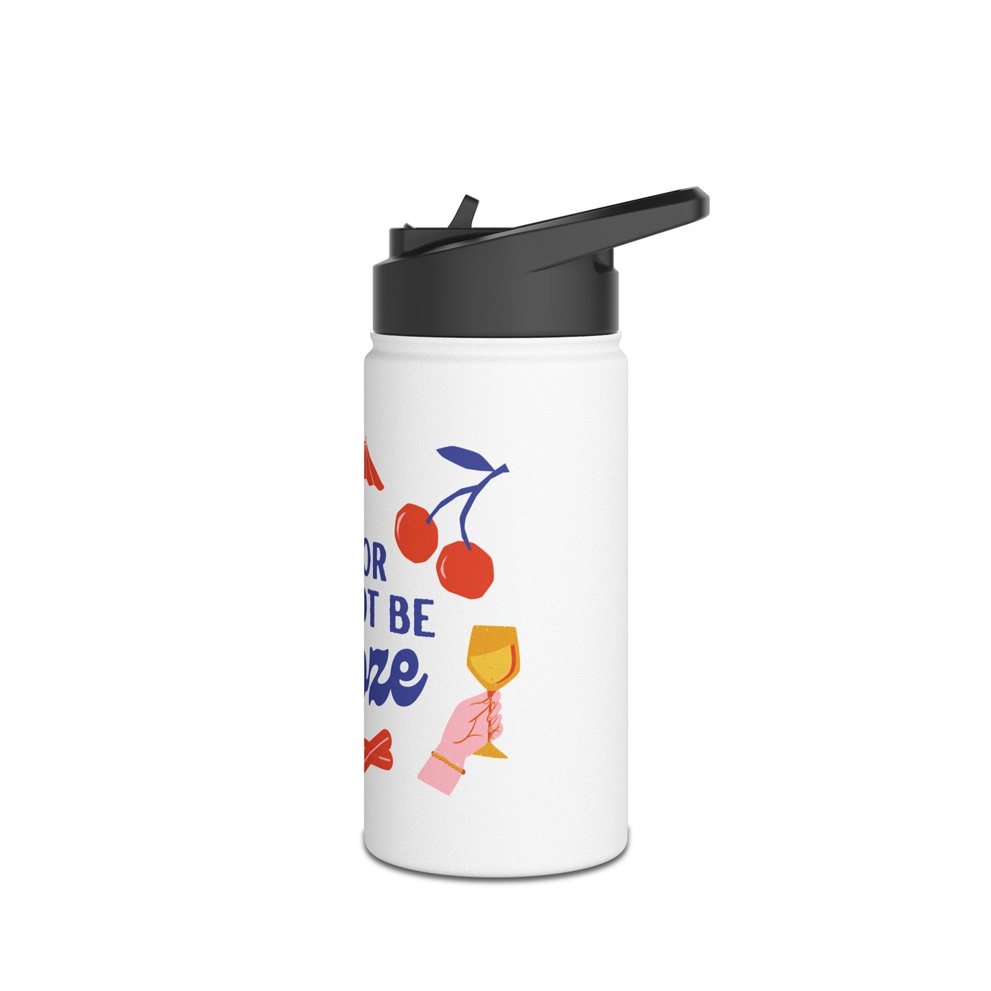 Funny Stainless Steel Water Bottle - Perfect for Parties, Gifts, Outdoor Adventures, Humor, Summer Celebrations