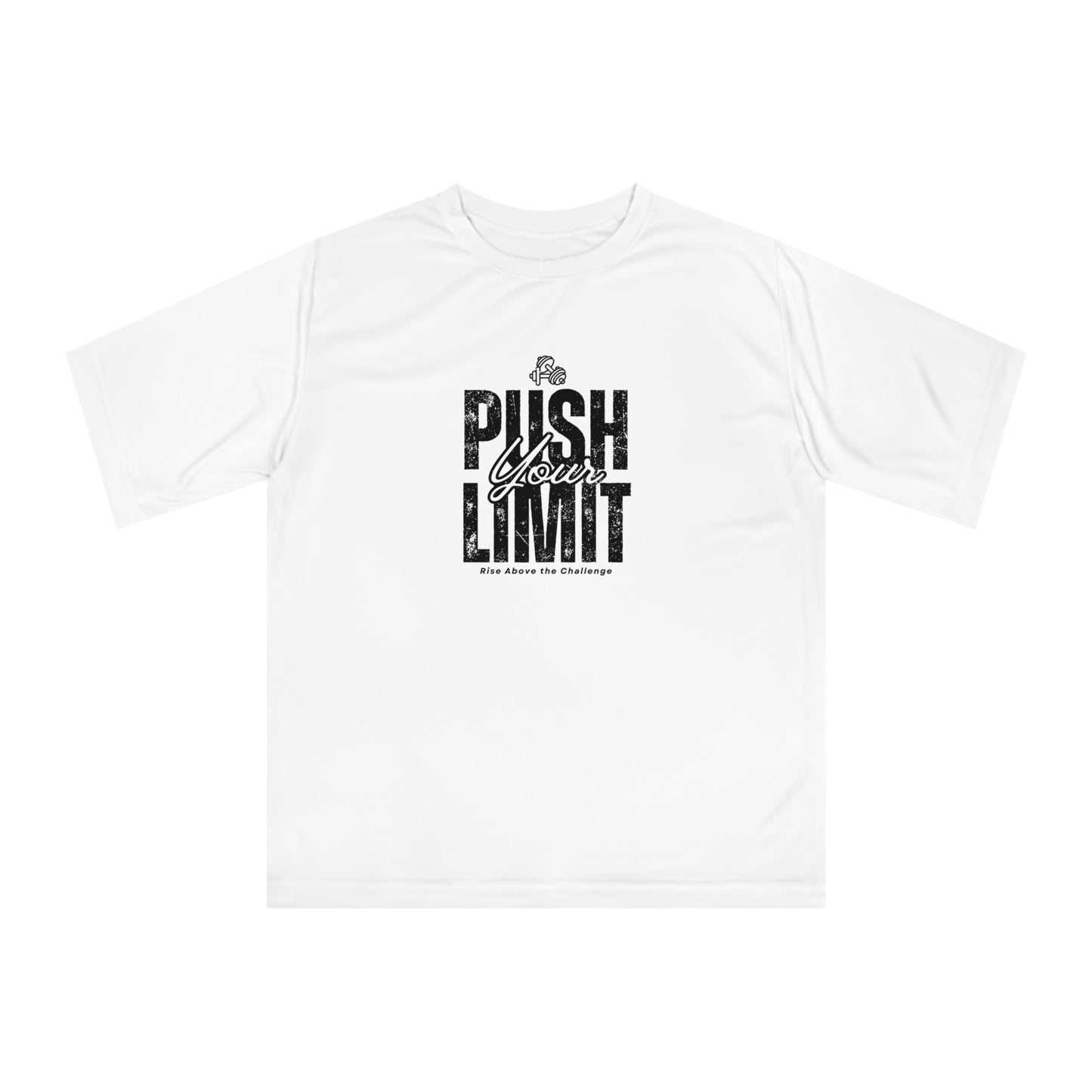 Motivational Performance T-shirt for Athletes, Gym Apparel, Workout Shirt, Fitness Gift, Inspirational Tee, Casual Wear