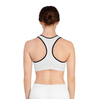 Motivational Sports Bra - No Days Off, Workout Bra, Fitness Apparel, Activewear, Gym Essential