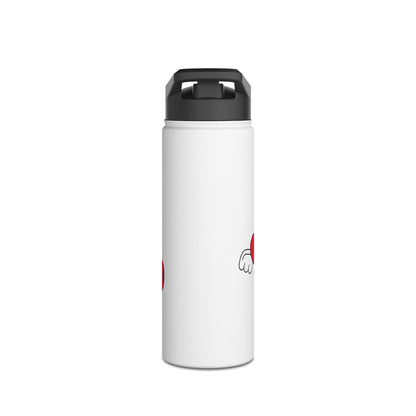 Share the Love Stainless Steel Water Bottle | Cute Water Bottle, Motivational Gift, Fitness Hydration, Valentine’s Day, Eco-Friendly