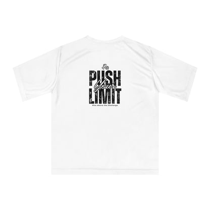 Motivational Performance T-shirt for Athletes, Gym Apparel, Workout Shirt, Fitness Gift, Inspirational Tee, Casual Wear